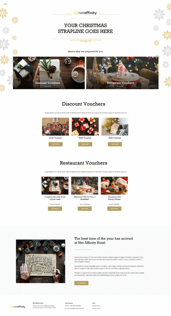 Christmas Layout Template 2