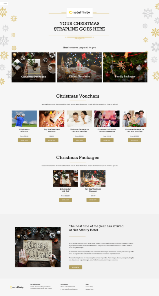 Christmas Layout Template 3