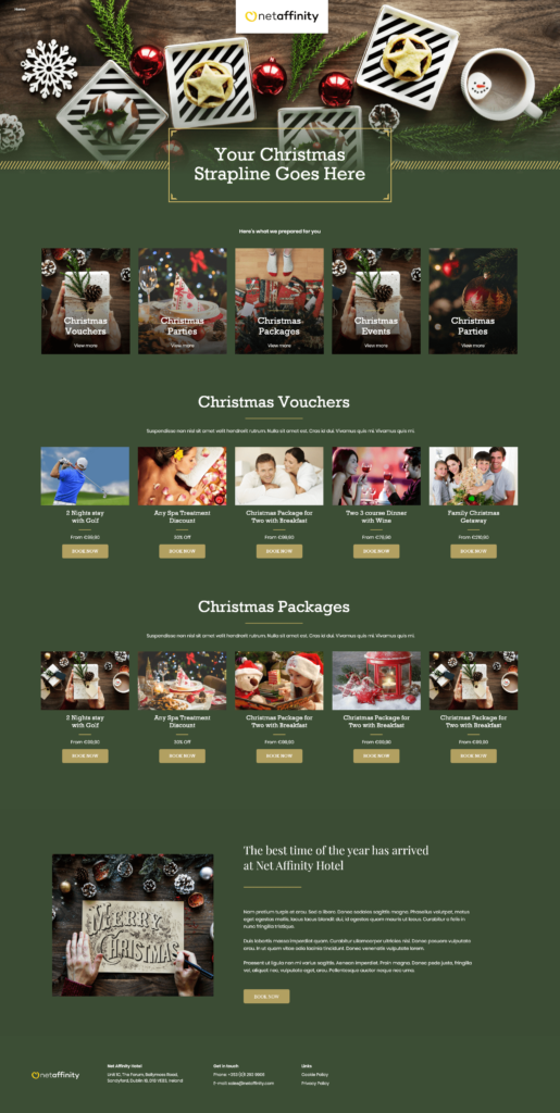 Christmas Layout Template 7